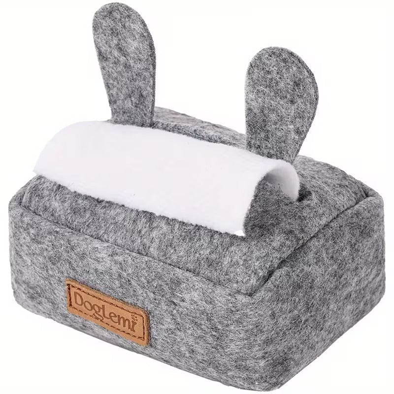 Tissue Box Enrichment Toy