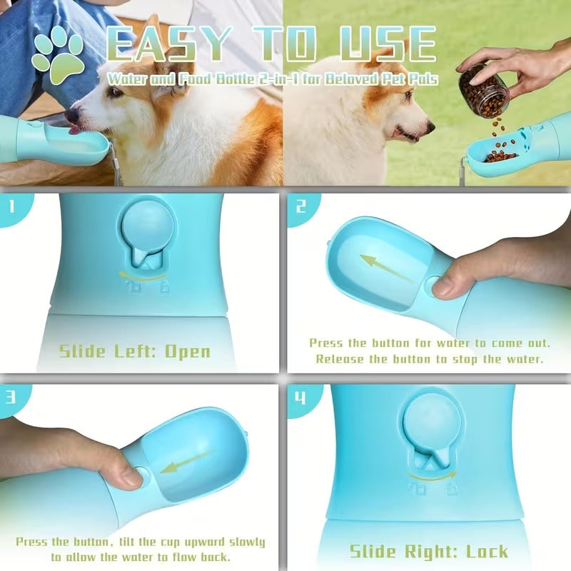 Travel Dog Water Bottle