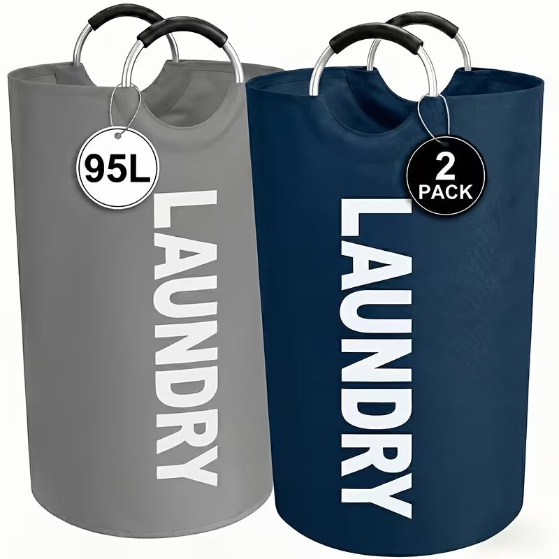 Ultimate 2-Pack Laundry Basket Set