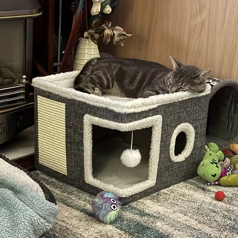 Ultimate 2-Tier Cat Hideaway