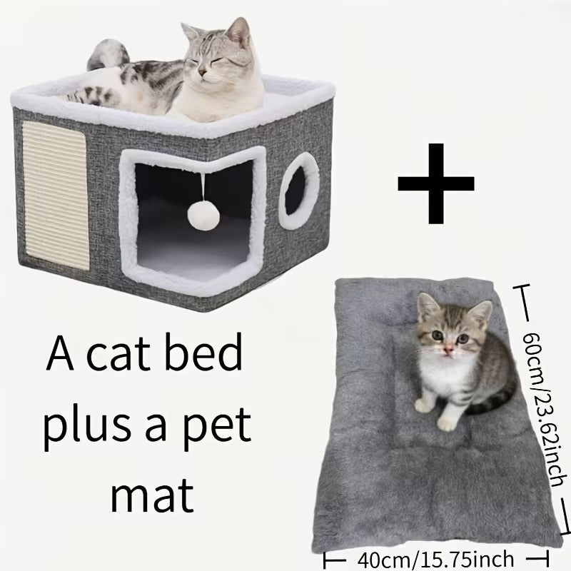 Ultimate 2-Tier Cat Hideaway