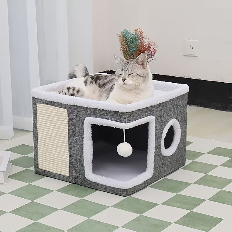 Ultimate 2-Tier Cat Hideaway