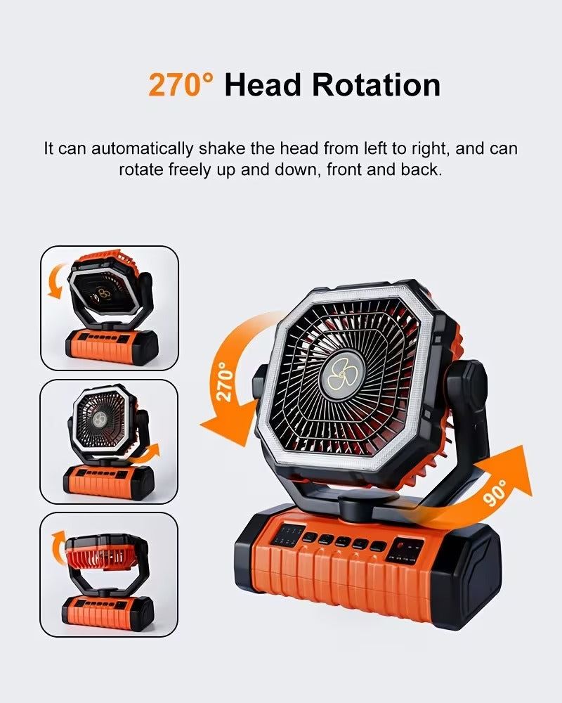 Ultimate 20000mAh Camping Fan Light