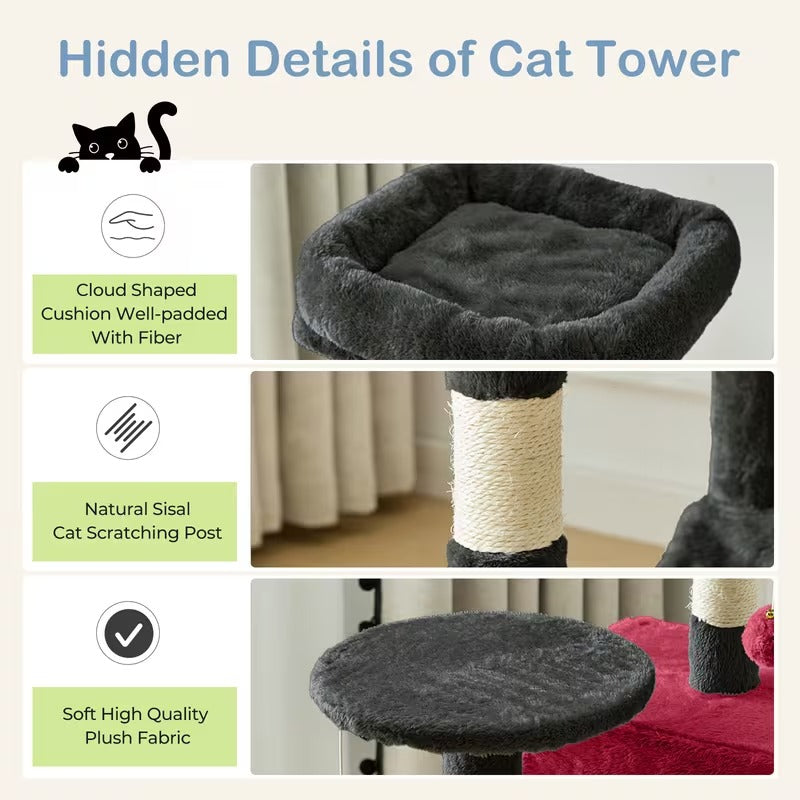 Ultimate 44-Inch Multi-Cat Tower