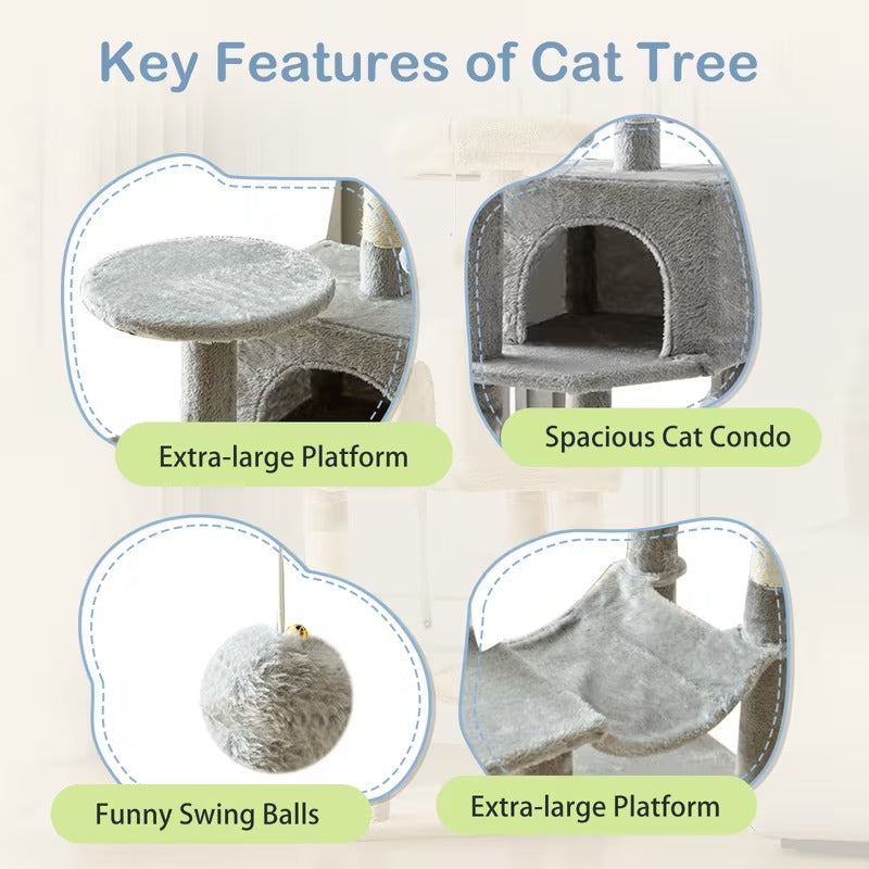 Ultimate 44-Inch Multi-Cat Tower