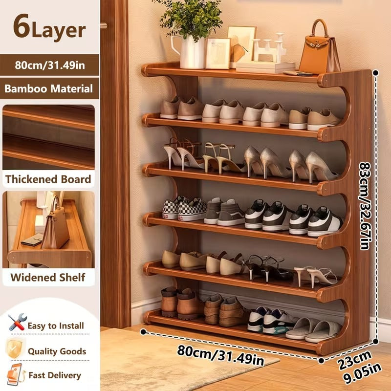 Ultimate Bamboo Shoe Storage Rack