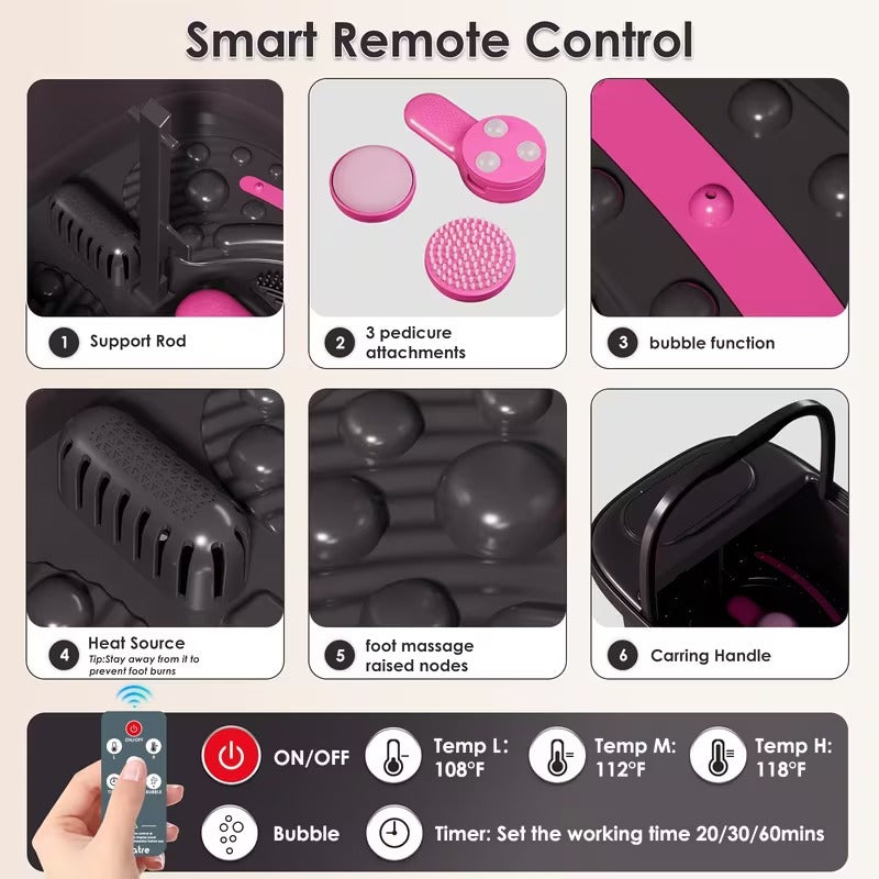 Ultimate Heated Collapsible Foot Spa