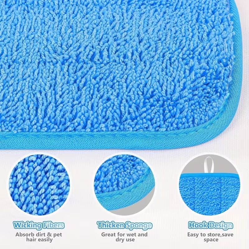 Ultimate Reusable Microfiber Mop Pads
