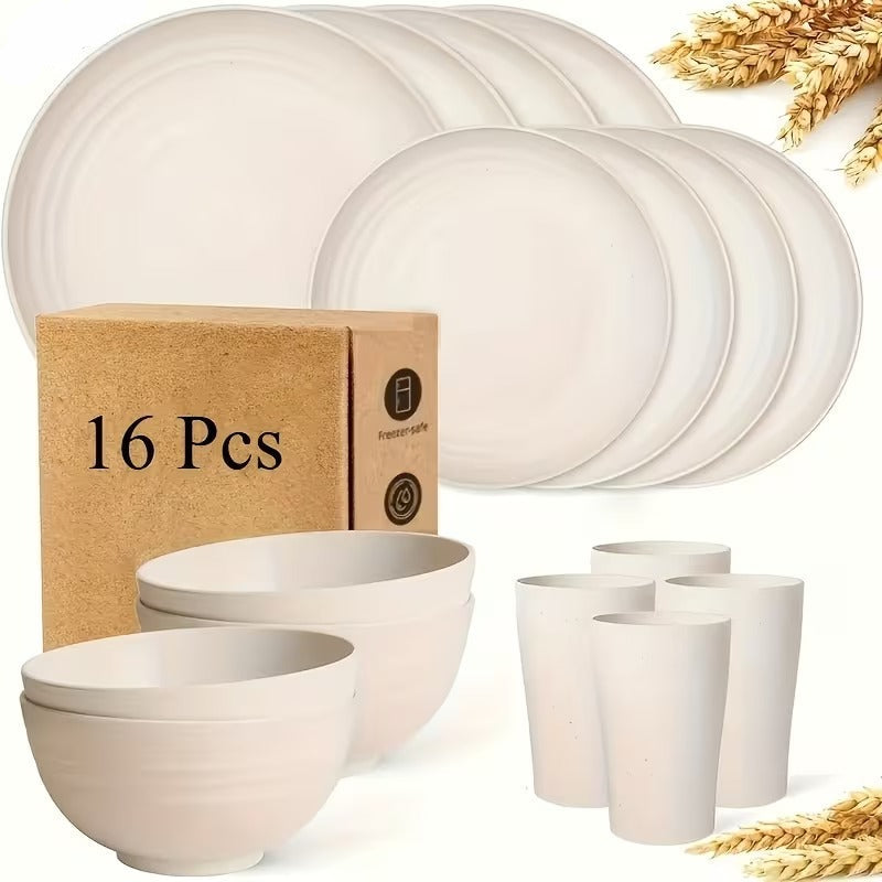 Ultimate Wheat Straw Dinnerware Set