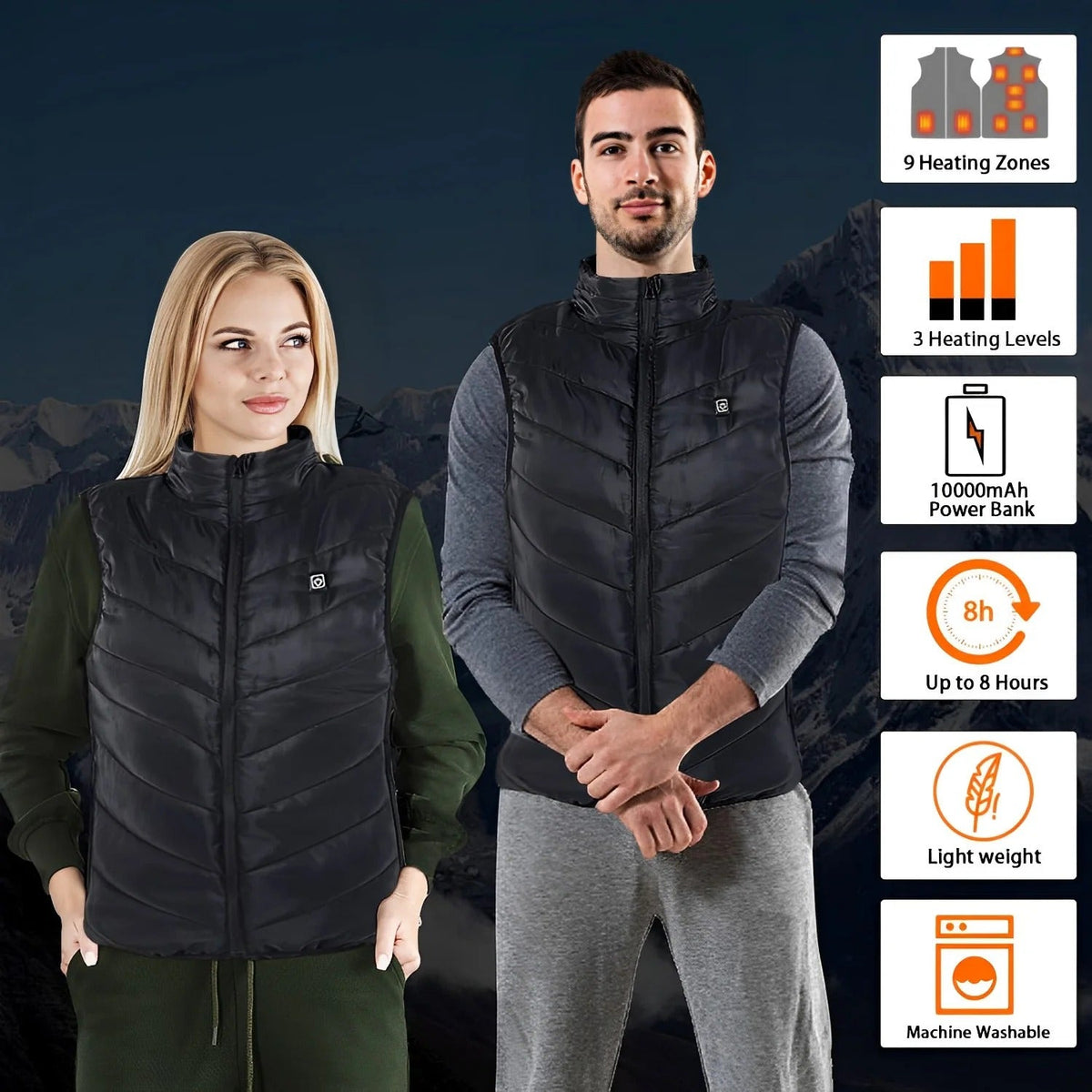 USB Heated Vest