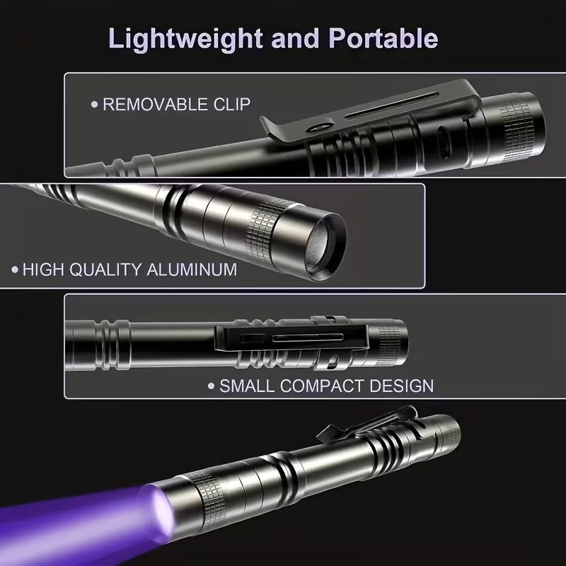 UV Stain Detector Flashlight