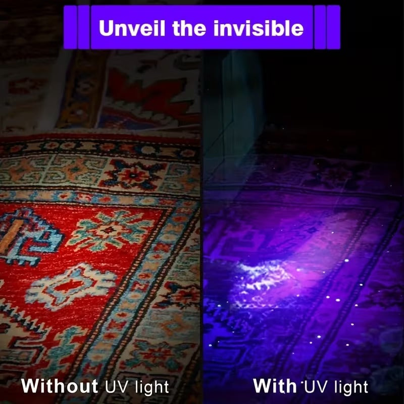 UV Stain Detector Flashlight
