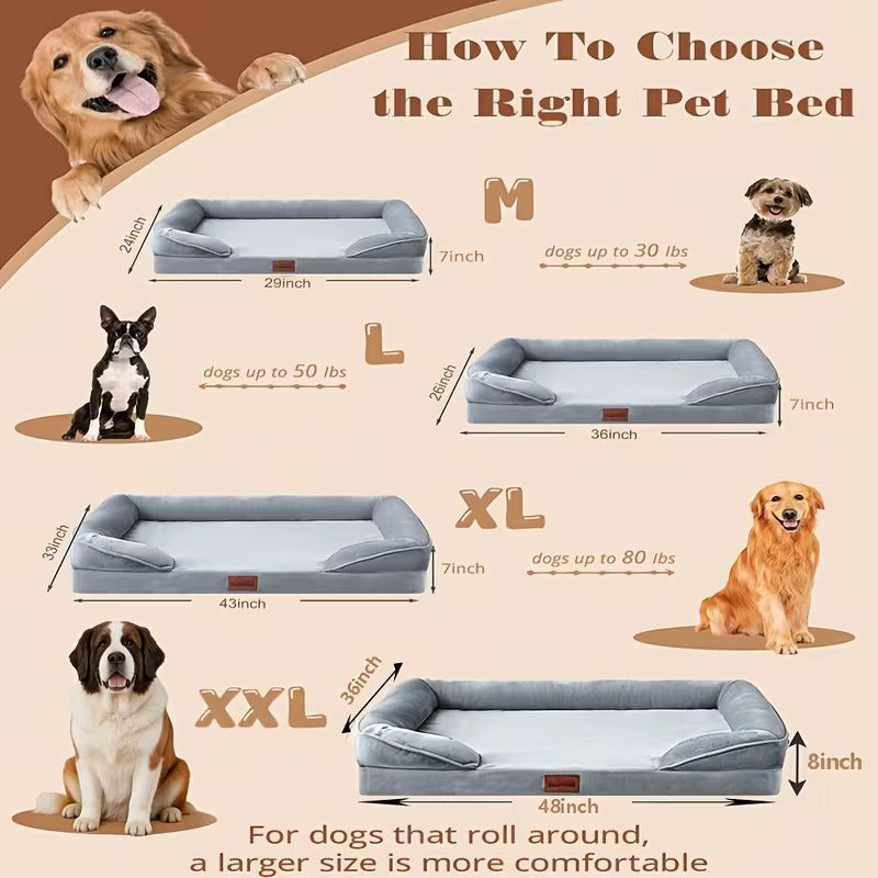 XL Memory Foam Dog Sofa