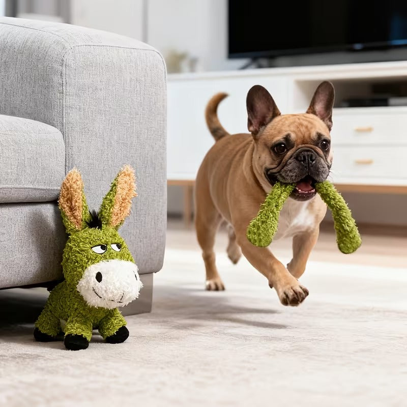 XL Squeaky Donkey Toy