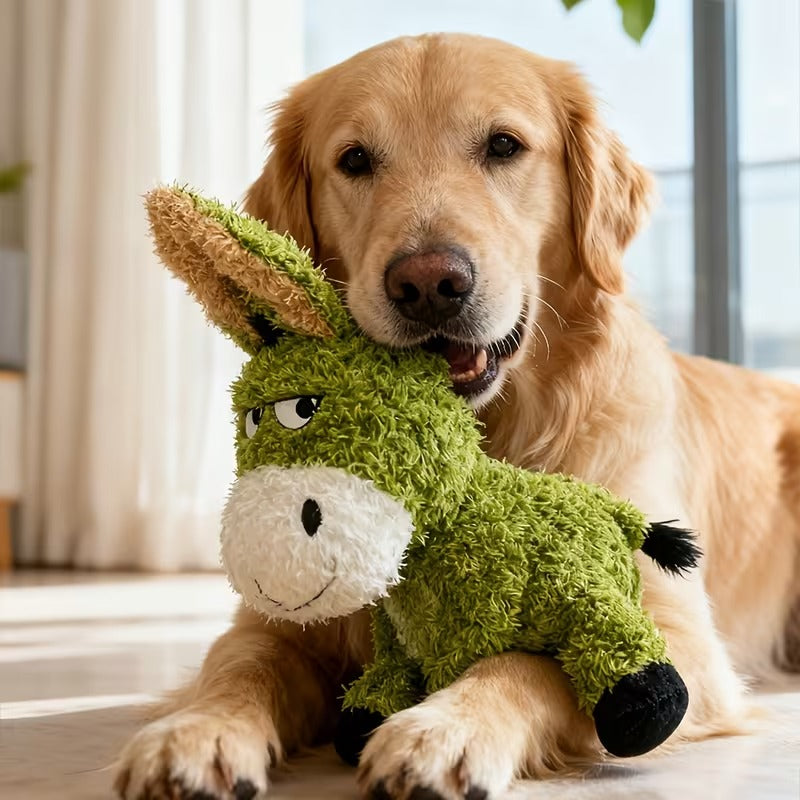 XL Squeaky Donkey Toy