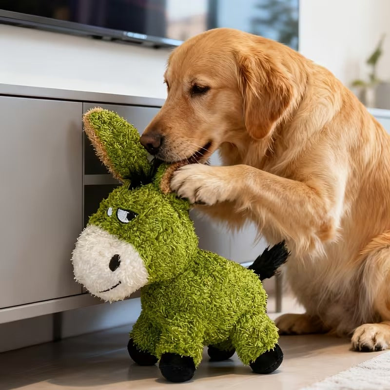 XL Squeaky Donkey Toy