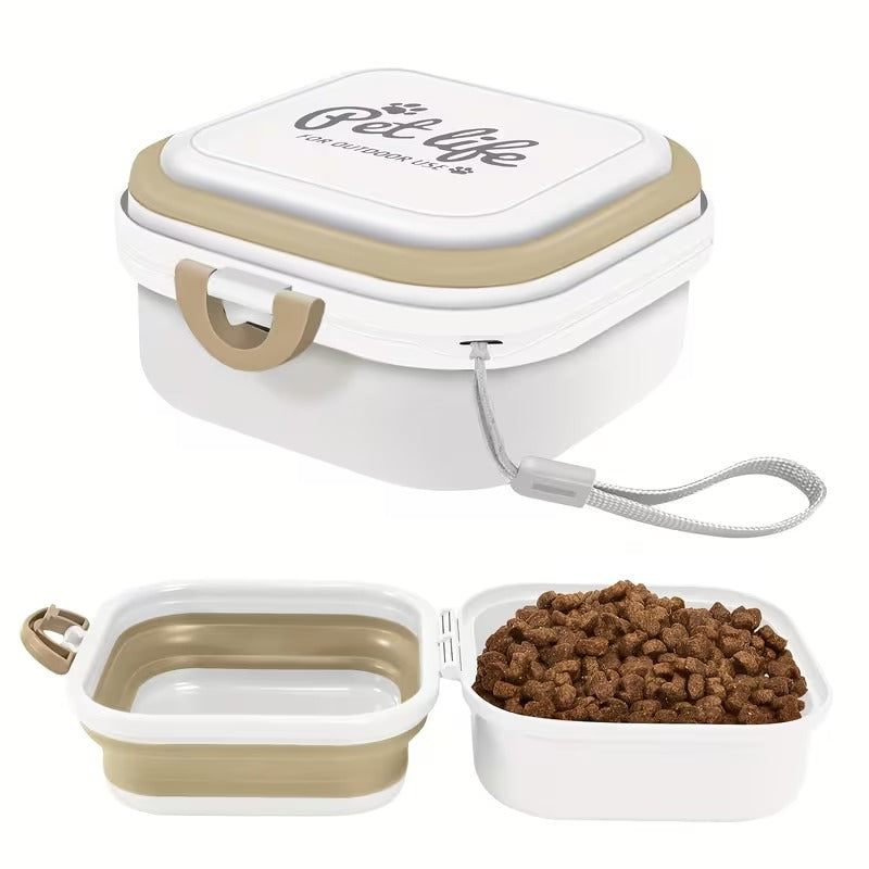 2-in-1 Travel Dog Bowl