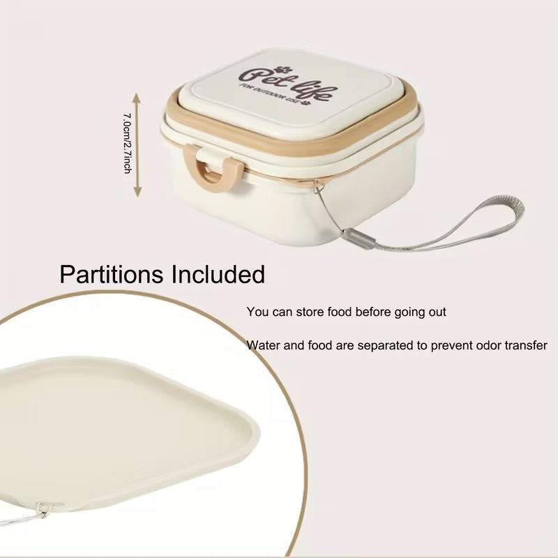 2-in-1 Travel Dog Bowl