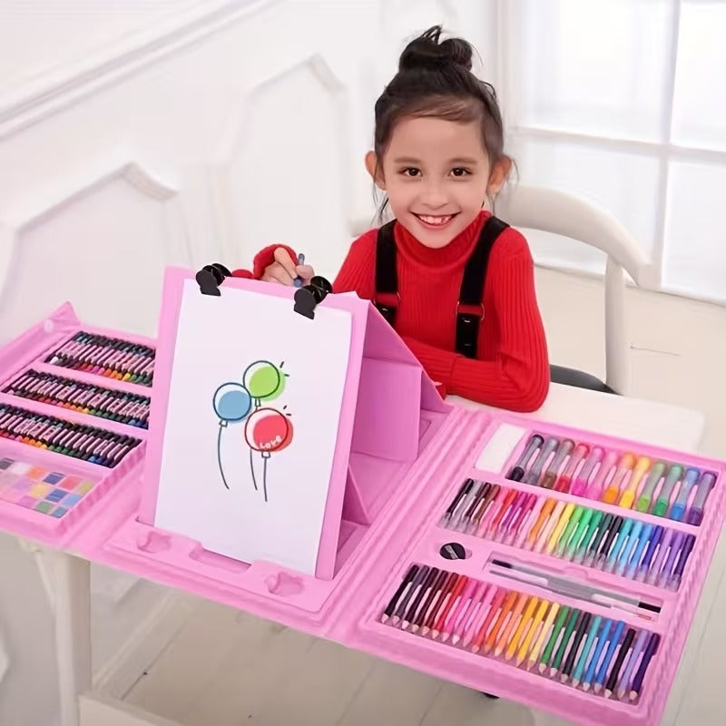 208-Piece Kids Art Kit