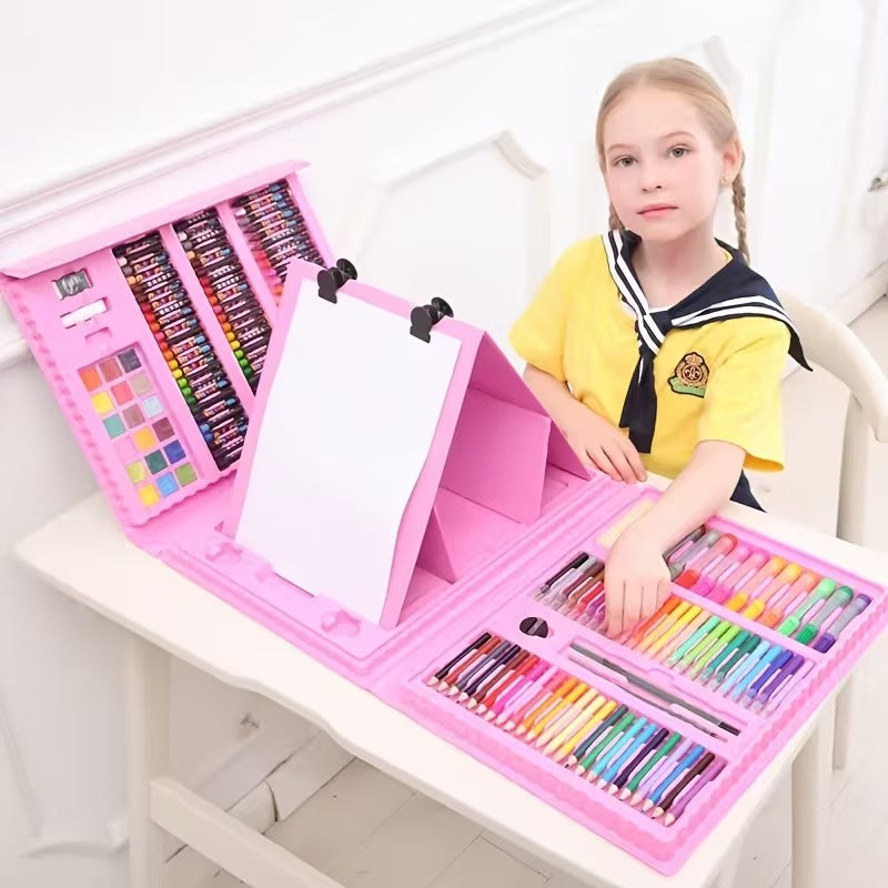 208-Piece Kids Art Kit