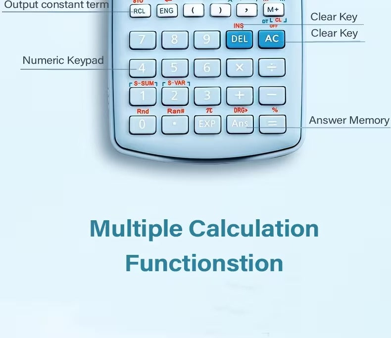 240-Function Scientific Calculator