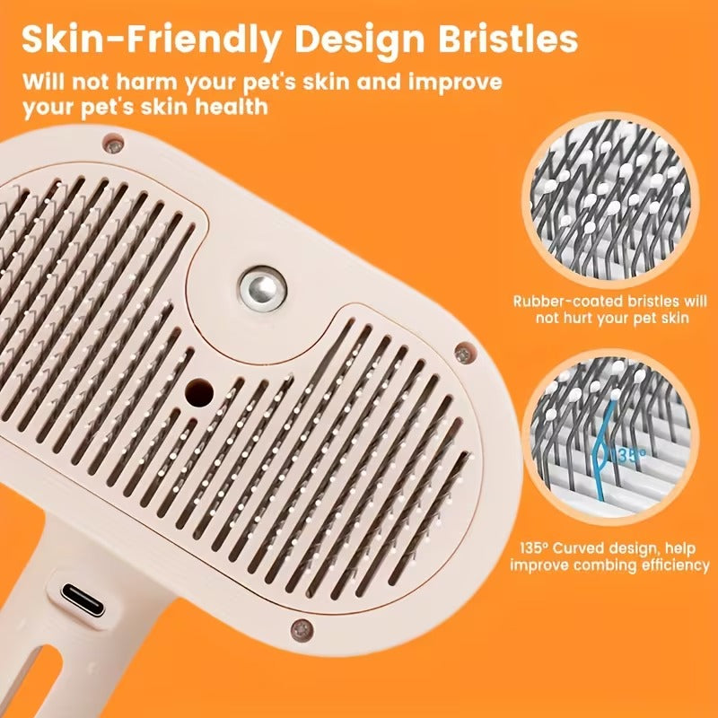 3-in-1 Mist Grooming Brush