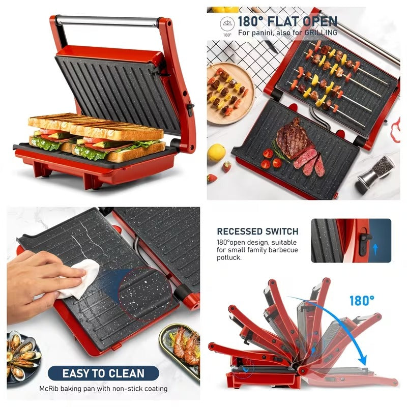 3-in-1 Panini Press Grill