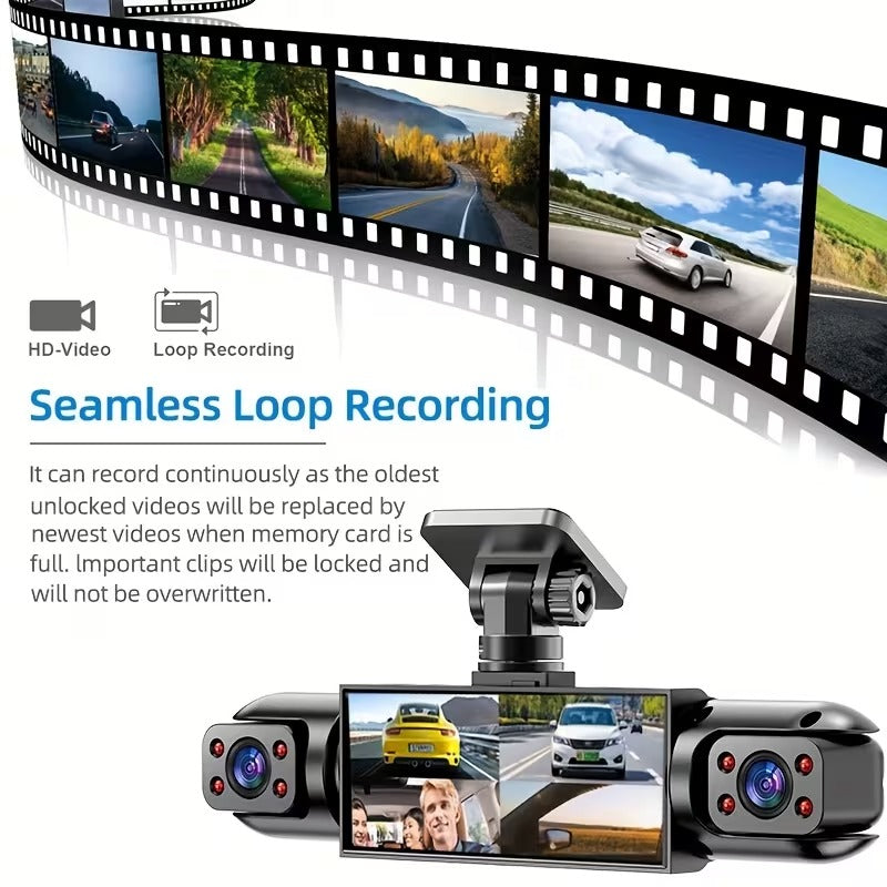 360° Dash Cam Coverage