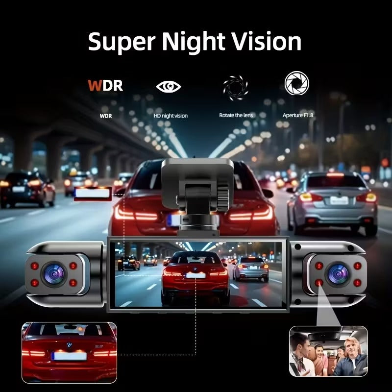 360° Dash Cam Coverage