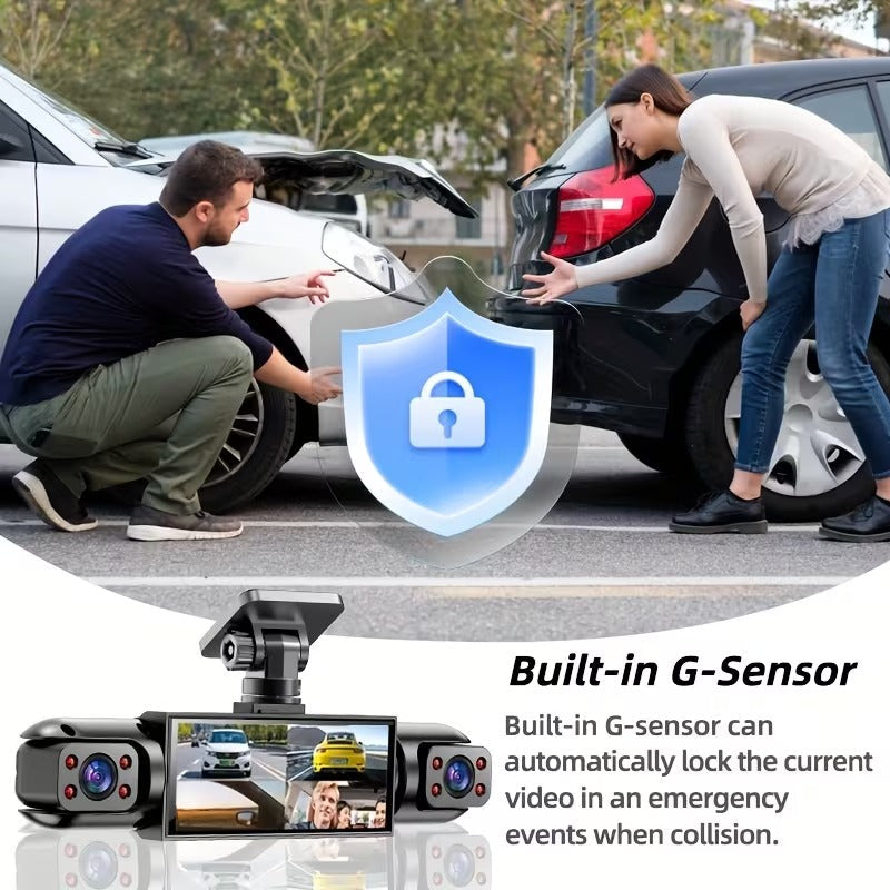 360° Dash Cam Coverage