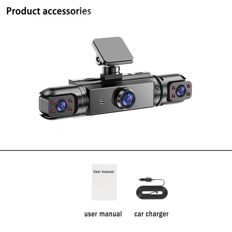 360° Dash Cam Coverage