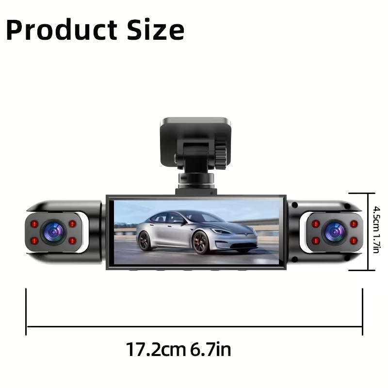 360° Dash Cam Coverage