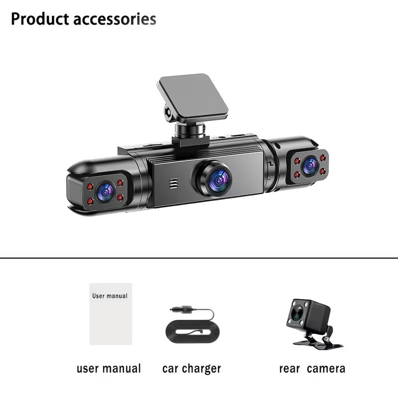 360° Dash Cam Coverage