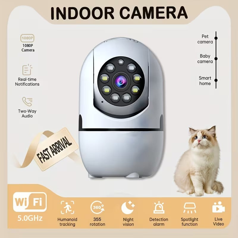 360° Indoor Security Camera 4-Pack