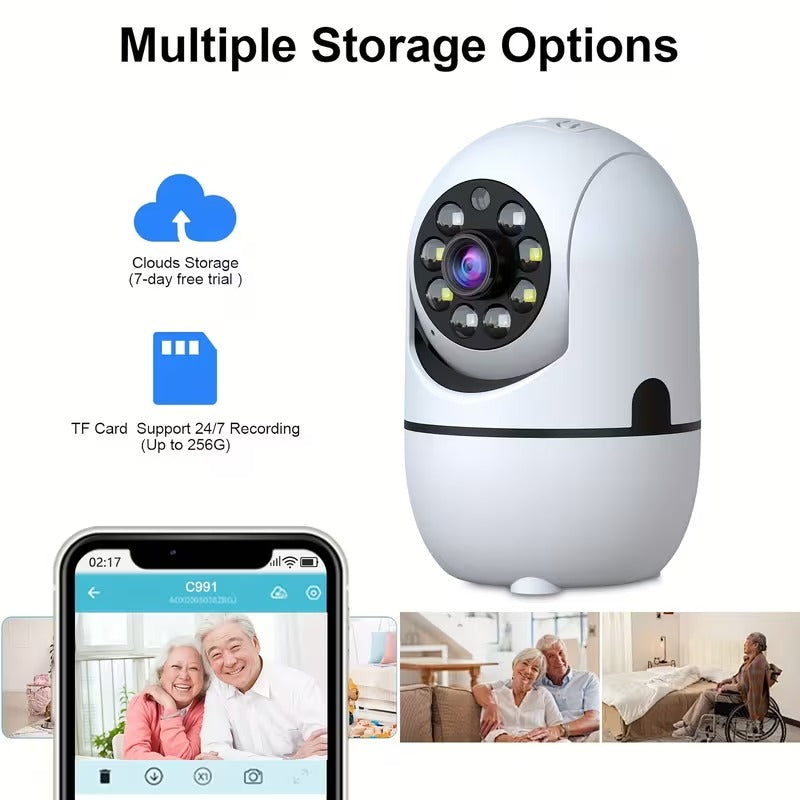 360° Indoor Security Camera 4-Pack