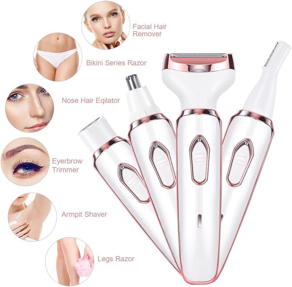 4-in-1 Rechargeable Shaver Kit