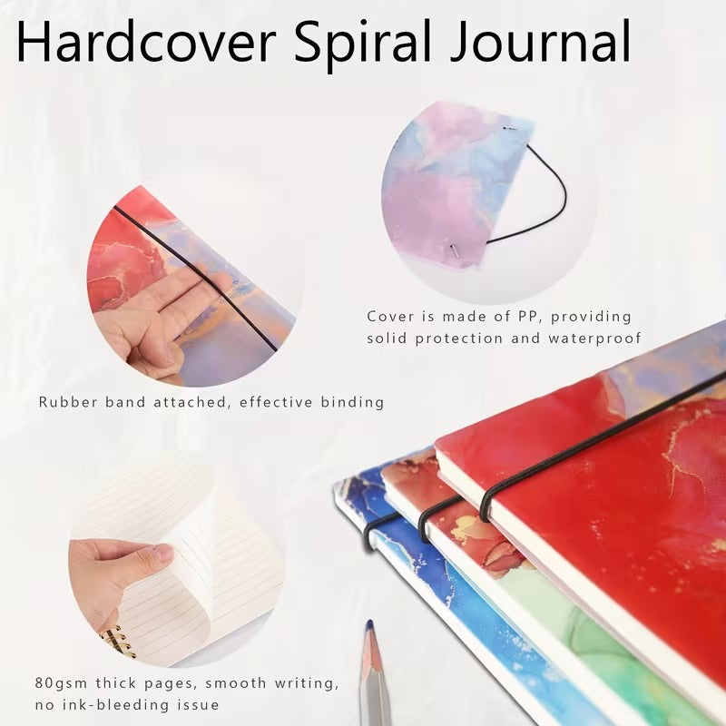 5-Pack A5 Notebook Set