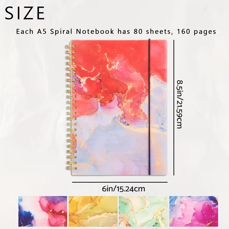 5-Pack A5 Notebook Set