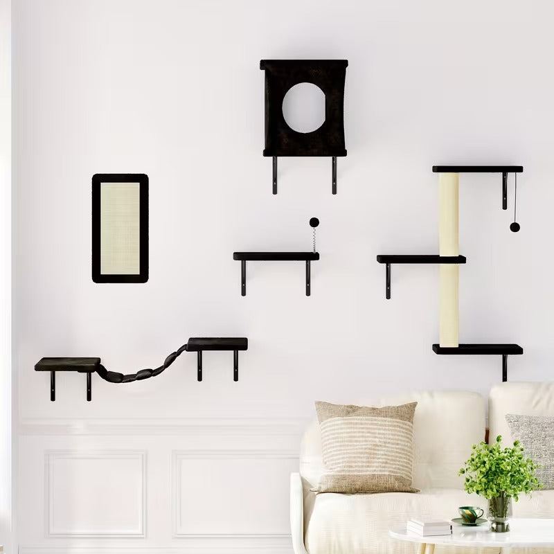 5-Piece Cat Wall Playground