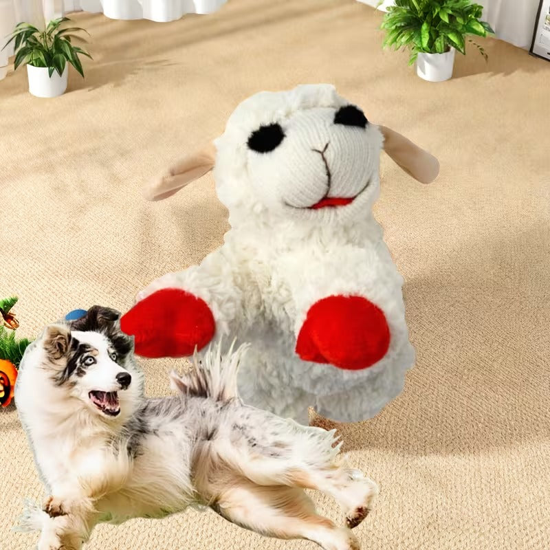 5-Squeaker Comfort Lamb Toy