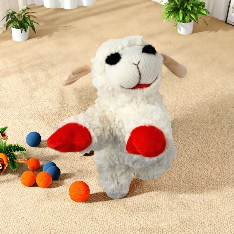 5-Squeaker Comfort Lamb Toy