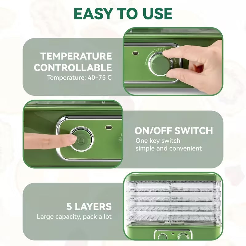 5-Tier Food Dehydrator