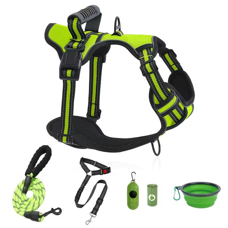 6-in-1 No-Pull Harness Set