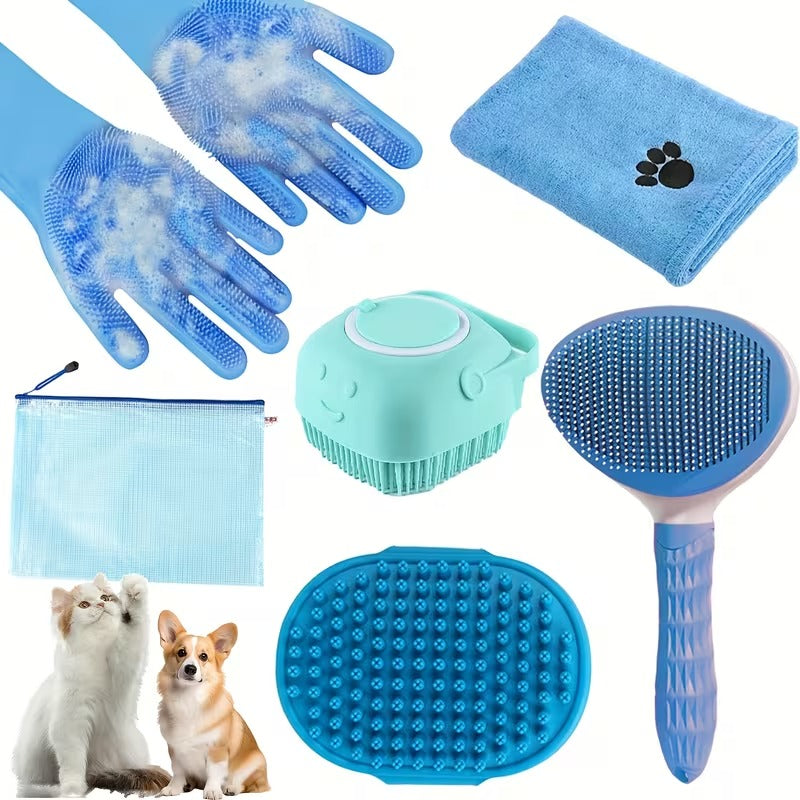 6-Piece Dog Grooming Kit