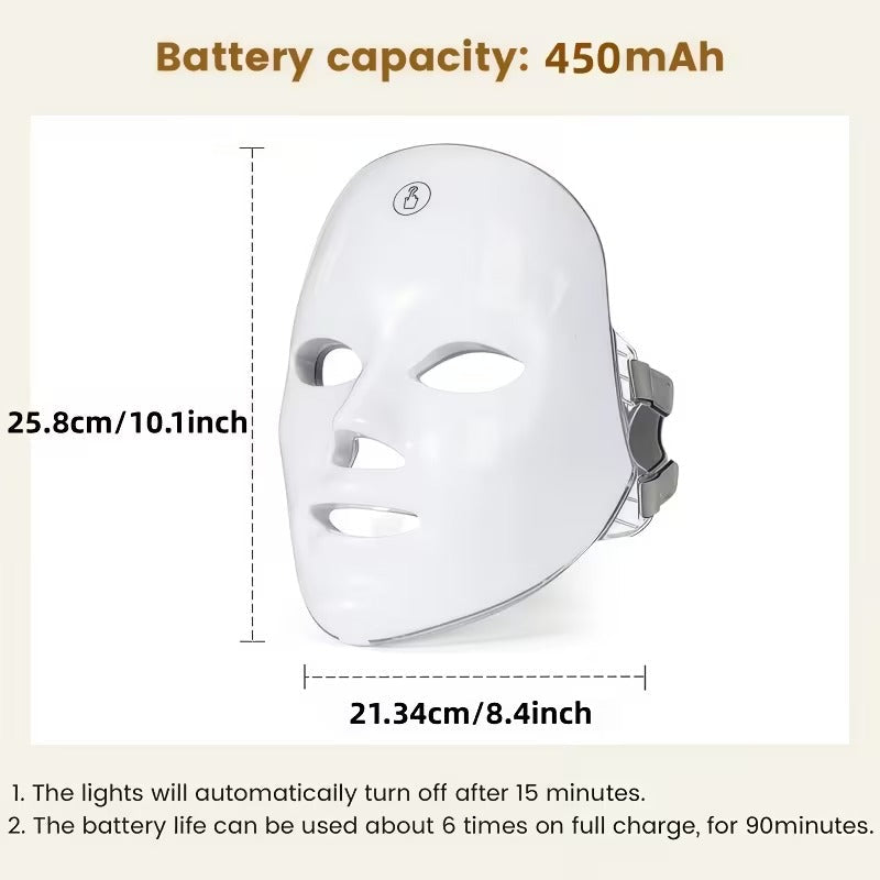 7-Color LED Face Mask