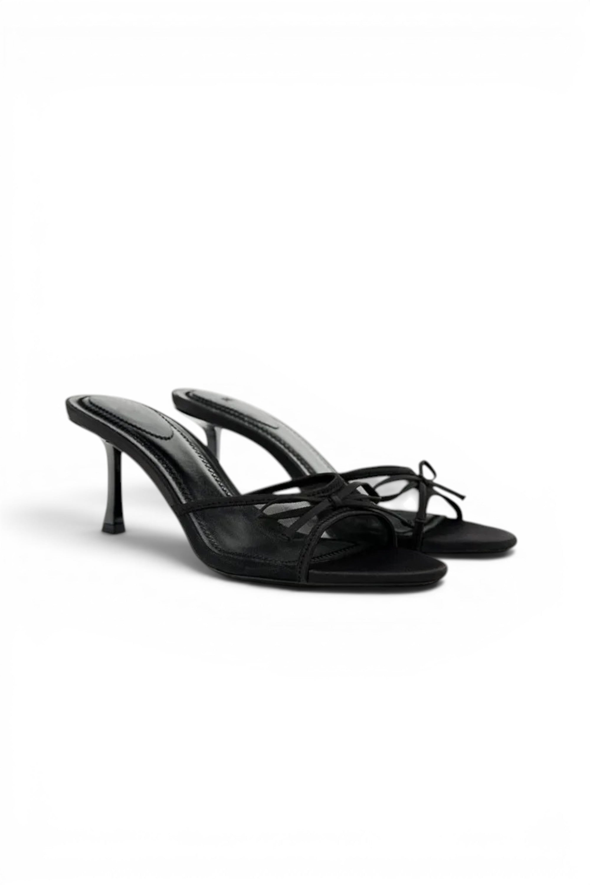 Rumef | Women’s Comfortable Heeled Sandals Open Toe Mule Slip On