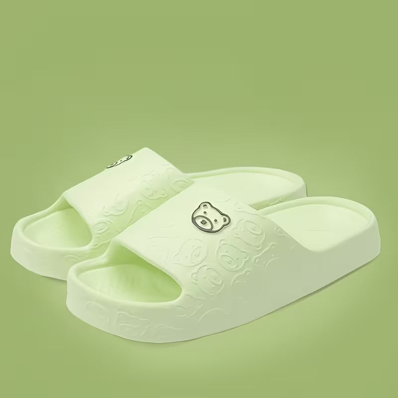 Adorable Bear Comfort Slides