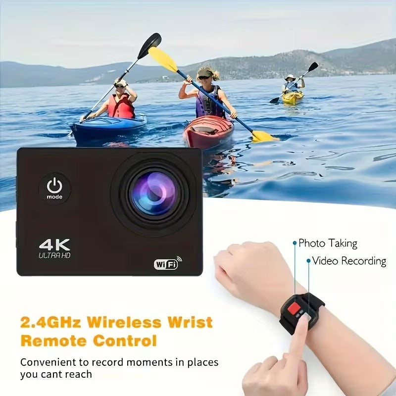 Advanced 1080P Action Camera Kit