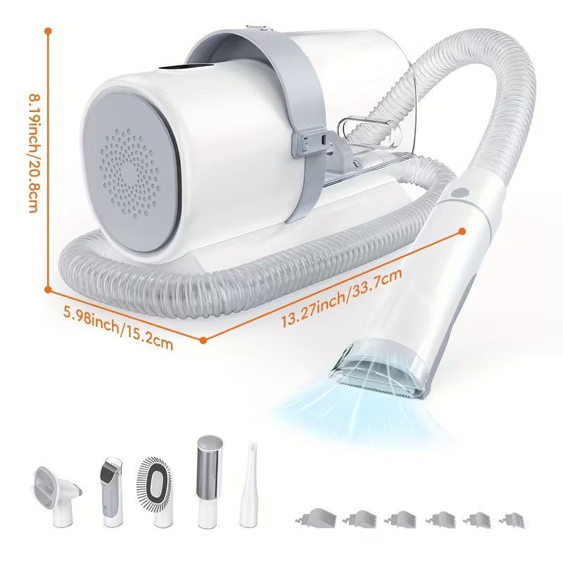 Advanced 5-in-1 Pet Grooming Vacuum