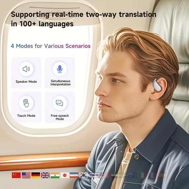 Advanced AI Translation Headset